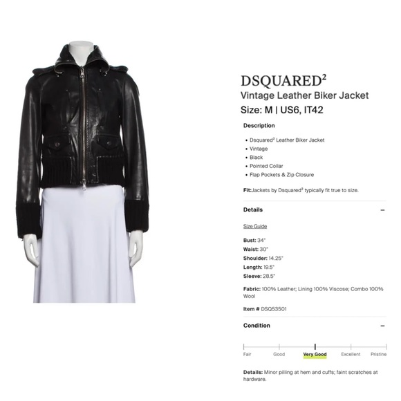 Dsquared² Spring/Summer 2006 Jacket with Leather Accents